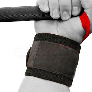 Bandes de poignet personnalisées avec logo pour la musculation, la musculation en salle de sport, l'entraînement de force - Product Image 4