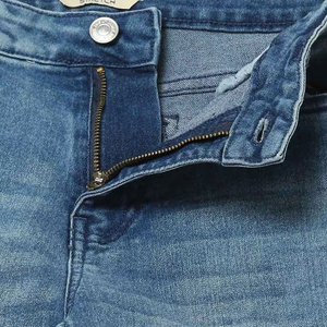 Women's Jeans Pant Breathable Casual Denim Wear <b>Light</b> Solid Color Washable-OEM Service Wholesale Price Women <b>Trousers</b> - Product Image 5