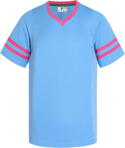 Maillot de football élégant à col rond, kit de football de haute qualité, design personnalisé, uniforme sportif imprimé à manches courtes pour l'entraînement et la compétition - Product Image 1