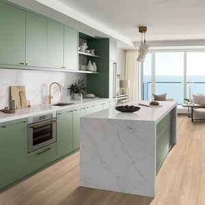 หินอ่อนลายเส้นบางพิเศษ Calacatta Green Lily: คุณภาพพรีเมียม - Product Image 2