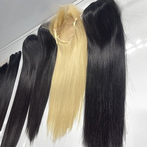100% cheveux humains bruts doux soyeux droite meilleure qualité avec différentes options de couleur perruque de cheveux humains - Product Image 2