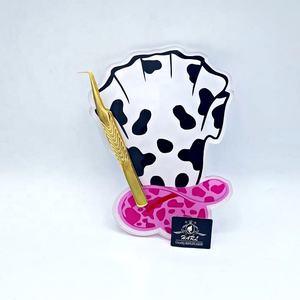 แม่เหล็กต่อขนตาแบบนำกลับมาใช้ใหม่ได้ทนทานต่อขนตาแผ่นกระเบื้องอะคริลิคโลโก้ตามสั่ง - Product Image 3