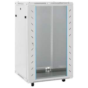 Gabinete de Red de 19 Pulgadas, 18U, Gris, 23.6x23.6x39.4, Acero, IP20, Rack para Servidor - Product Image 1