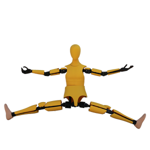 Maniquí adulto ajustable de alta calidad con equipaje de plástico de despliegue rápido para exposiciones en el extranjero - Product Image 2