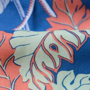 Chemise décontractée à manches courtes en coton de haute qualité, coupe ajustée, boutonnée, imprimée, personnalisée pour la vente en gros, pour hommes - Product Image 3