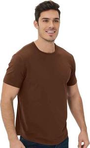 เสื้อยืดคุณภาพสูง หลายสี ผ้าฝ้ายเจอร์ซีย์ 100% ไซส์ใหญ่  เสื้อยืดสำเร็จรูป  รับสกรีนโลโก้ สไตล์ลำลอง เสื้อยืดเปล่าสีพื้น - Product Image 5