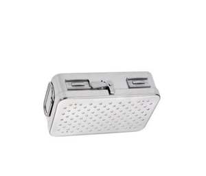 Caja de Almacenamiento de Instrumentos Veterinarios de Acero Inoxidable con Tapa, Caja de Esterilización Quirúrgica, Acabado Personalizable, Alta Calidad, KAHLU - Product Image 3