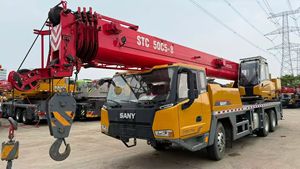 รถเครน SANY STC250C5-8 ขนาด 25 ตัน ปี 2025 ชั่วโมงการใช้งานต่ำ เครนไฮดรอลิก อุปกรณ์ก่อสร้างโครงสร้างพื้นฐาน - Product Image 6
