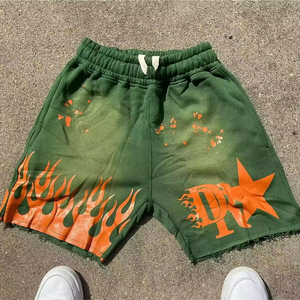 Pantalones Cortos de Lona de Algodón de Alta Calidad, Personalizados con Marca, Ligeros, Estilo Urbano para Hombre - Product Image 5