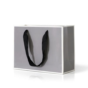 Customizable Classic Kraft Paper Tote Bag with Colorful Logo Print Magnetic Closure and Durable Eco Friendly Design - Product Image 4