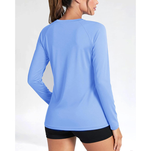 Unisex Red Full Sleeve Rash Guard Quick Dry Polyester <b>Swim</b> Top with Front Logo UPF50+ Breathable & Eco-Friendly <b>for</b> Adults - Product Image 4