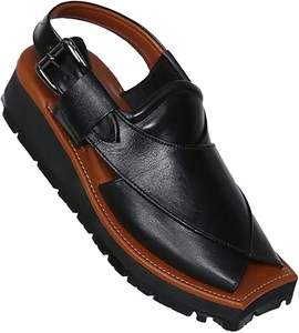 Nuevo Modelo 2026, Calzado de Cuero Negro de Buena Calidad, Sandalias Charsadda, Zapatillas Planas, Kaptaan Kheri Chappals - Product Image 2