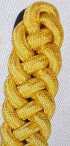 Novedad 2026: Hombreras Profesionales Ajustables de Alta Calidad con Alambre Dorado, Diseño Trenzado, Equipo de Defensa Personal - Product Image 2