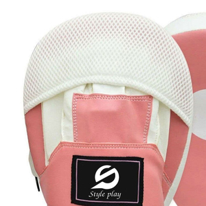 Mitaines de boxe en cuir de haute qualité, durables et respirantes, équipement d'entraînement, mitaines de focus pour la boxe - Product Image 4