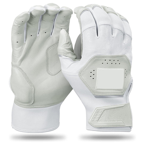 Guantes de Béisbol y Sóftbol, Color Blanco, Duraderos, Alto Rendimiento, Protección de Agarre para Jugadores de Equipo - Product Image 1