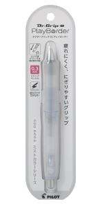 PilotDr. Grip CL PlayBorder Mist <b>Color</b> Mechanical <b>Pencil</b> 0.3mm Shaker System Ergonomic Soft Grip Plastic Body 10 Pcs/Box - Product Image 2