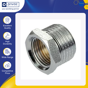Adaptateur en laiton BSP, raccord hexagonal réducteur, connecteur mâle vers femelle - Product Image 5