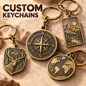 Custom Metal <b>Keychain</b> <b>Personalized</b> Logo Promotional Gift for Brands Events and Souvenirs Manufacturer - Product Image 1