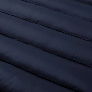 Veste matelassée noire à capuche pour homme, manches régulières, en coton épais, coupe-vent, fermeture éclair sur le devant, hiver - Product Image 4