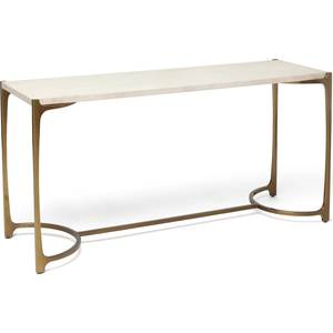 Elegant Metal <b>Console</b> <b>Table</b> With Marble Top Contemporary Accent Furniture For Stylish Hallway Interior Decoration Applications - Product Image 1