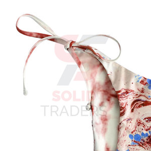 Robe d'été élégante en tissu soyeux et léger, respirant et confortable, idéale pour les voyages et la plage, pour femme - Product Image 4