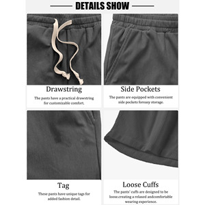 Pantalons de survêtement 2026 Designs pour hommes, haute qualité, logo personnalisé, shorts de sport vierges pour hommes, shorts pour garçons, shorts pour motards et joggeurs - Product Image 4