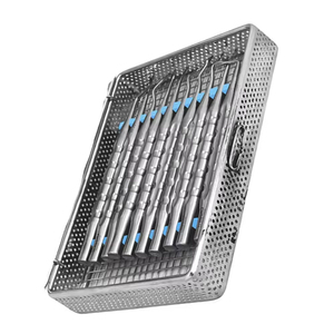 Ensemble d'élévateurs dentaires manuels en acier inoxydable - Product Image 6