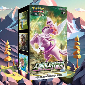Tarjeta Pokémon Space Juggler, Versión Coreana, Expansión Moderna, Juego de Cartas Coleccionables, Tarjetas Premium - Product Image 1