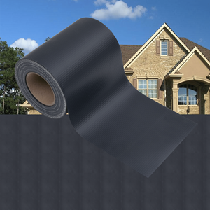 2 unidades de mamparas de privacidad para jardín de PVC gris oscuro de 114.83 x 0.62 pies, para cercas, enrejados y puertas - Product Image 1