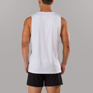 XYA Custom gym 100% Polyester Quick Dry Slim Fit Tank Tops <b>Running</b> Gym Sports Vest Heat Transfer Print Men Sublimation <b>Singlets</b> - Product Image 4