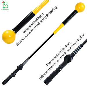 Matériel d'entraînement <span class=keywords><strong>de</strong></span> golf : Bâton <span class=keywords><strong>de</strong></span> swing lesté avec tête en silicone pour l'échauffement et la flexibilité – Outil d'entraînement <span class=keywords><strong>de</strong></span> golf fourni par l'usine - Product Image 4
