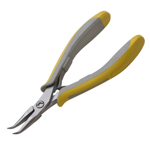 Alicates de punta curva, serie Ex, mordazas lisas, tipo suizo (3E) NOVELTOOLS - Product Image 1