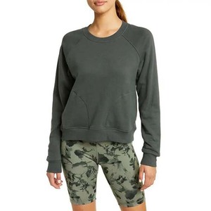 Sudadera para mujer de tela suave de lana, manga larga, cómoda para el día a día, diseño elegante y en oferta online. - Product Image 1