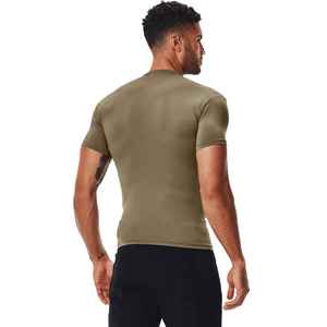 Wholesale Customized Logo <b>Men</b> <b>Compression</b> <b>Shirt</b> Short Sleeves Gym Wear <b>Compression</b> <b>Shirts</b> <b>For</b> <b>Men</b> - Product Image 2