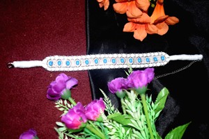 Collar Gargantilla de Lujo para Mujer, Chapado en Oro de 18K, Cadena de Eslabones Ovalados con Engaste de Circonitas, Certificado IGI, para Regalo de Boda - Product Image 3