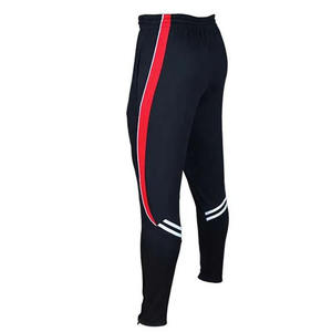 Custom AFL Sports Men's Quick Dry Training <b>Trousers</b> <b>Elastic</b> <b>Waist</b> Pockets Lightweight 100% Polyester OEM Team Wear Wholesale - Product Image 1