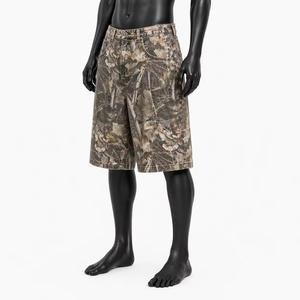 Summer Casual Vintage Distressed Baggy Camo Cargo <b>Shorts</b> <b>for</b> <b>Men</b> Custom <b>Camouflage</b> 100% Cotton Solid Pattern Streetwear Style - Product Image 5
