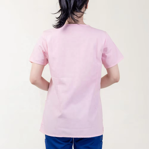 Best Selling Manufacturer Women's Pink Medical <b>Scrubs</b> <b>Top</b> Comfortable Hospital Uniform Verified Best Convenient for Women - Product Image 5