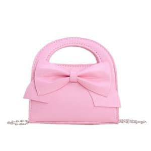 Bolso de Cadena Moderno y a la Moda con Correa de Hombro con Lazo, Bolso Cruzado Bonito para Chicas - Material PU, Cierre Magnético - Product Image 3