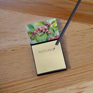 Nuevo dispensador de blocs de notas autoadhesivas de acuarela de laureles de montaña de Connecticut y blocs de notas Accesorios de escritorio en blanco tarjetero - Product Image 2