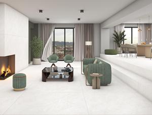 กระเบื้องบุผนังพอร์ซเลนลายแกะสลักขนาดใหญ่ 1200x1800 มม. คุณภาพสูง สำหรับตกแต่งโรงแรมและอาคารระดับไฮเอนด์ - Product Image 2