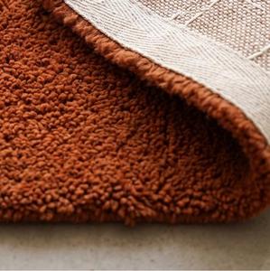 Alfombra Antideslizante de Lana Azul Marino, Tejida a Mano, con Textura Suave, para Sala de Estar y Dormitorio, Decoración Moderna y Minimalista para el Hogar - Product Image 6