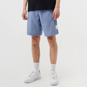 Shorts décontractés pour hommes en toile, design tendance, pour tous les jours, activités de plein air, taille élastique, séchage rapide, couleur unie - Product Image 2