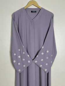 New Custom Design Abaya Arabic <b>Kaftan</b> Islamic Muslim Abaya Traditional Muslim Clothing for Women Long Sleeves Prayer Abaya Hajj - Product Image 3