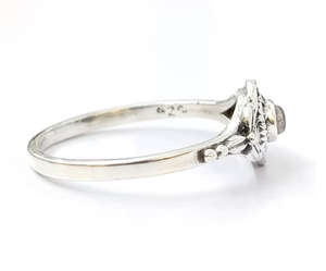 Natural <b>Labradorite</b> Gemstone Flashy Blue Fire <b>Labradorite</b> Jewelry Handmade 925 Silver Statement <b>Ring</b> Gift for Her - Product Image 3