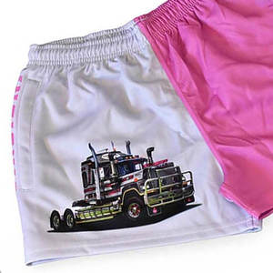 Shorts de rugby/football australiens personnalisés avec impression par sublimation, poches zippées, pour femmes - Product Image 3