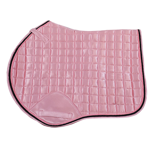 Almohadilla de Silla de Montar Personalizada de Tela Satinada Cómoda para Salto Ingles, Equipo de Equitación, Almohadillas de Silla de Montar para Caballos - Product Image 4