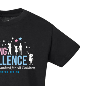 T-shirt Noir en Coton Doux à Col Rond et Manches Courtes pour Jeunes – Vêtement Décontracté Quotidien – Collection Excellence - Product Image 5