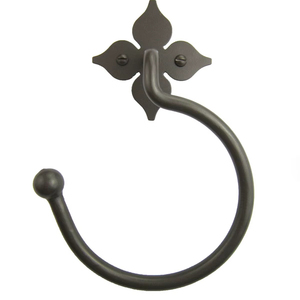 Anneau porte-serviettes en métal de qualité supérieure, conception robuste et durable pour accessoires de salle de bain à domicile - Product Image 1