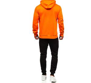Ensemble Sweats à Capuche et Pantalon de Survêtement Épais de Haute Qualité Streetwear Personnalisé Surdimensionné Deux Pièces Ensemble de Sweats à Capuche Hommes Survêtement Vente en Gros - Product Image 4